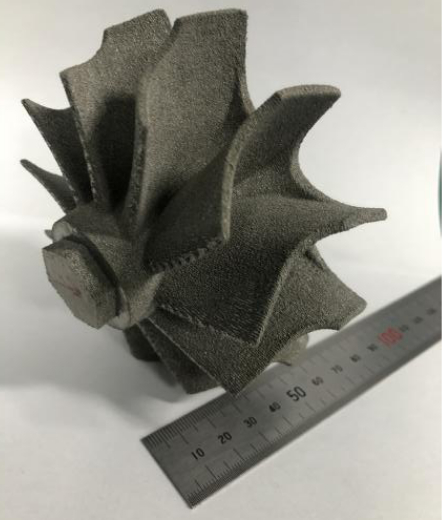 西空智造EBM成形大尺寸TiAl复杂结构件