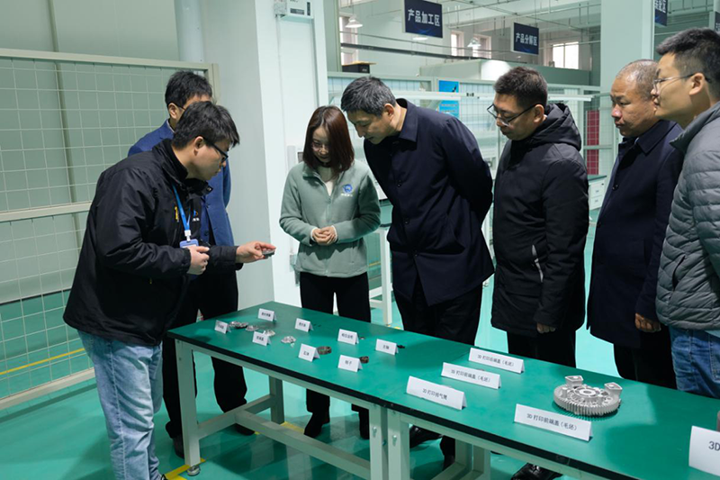 咸阳经开区领导来我公司考察参观